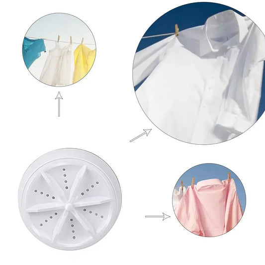 Mini Portable Washing Machine — Compact Laundry Washer for Socks, Underwear & Small Clothes