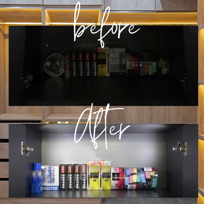 Pack LED Hinge Light for cabinets, closets, and wardrobes (4 Units)