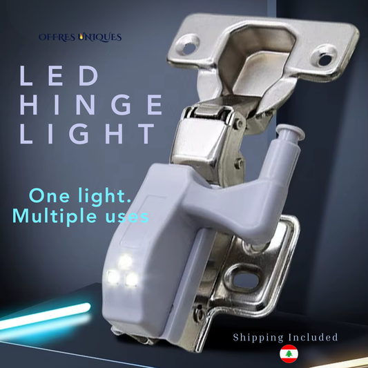 Pack LED Hinge Light for cabinets, closets, and wardrobes (4 Units)