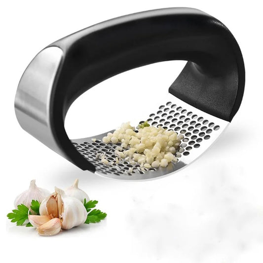 Premium Stainless Steel Manual Garlic Press