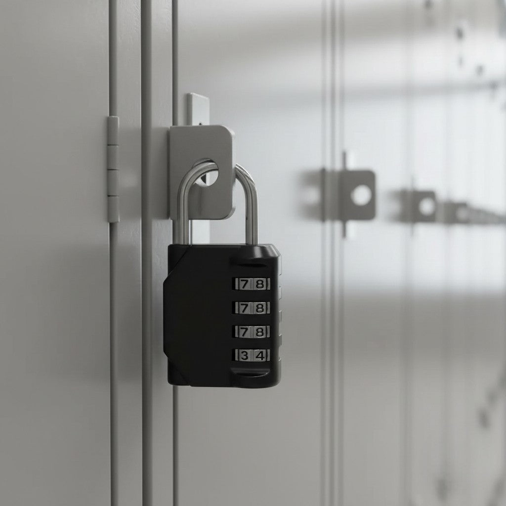 High Quality 4 Digit Combination Padlock (2Pcs)