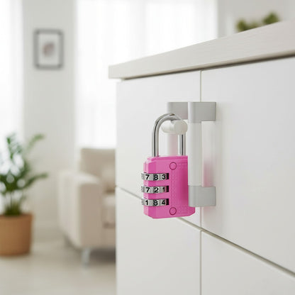 High Quality 4 Digit Combination Padlock (2Pcs)