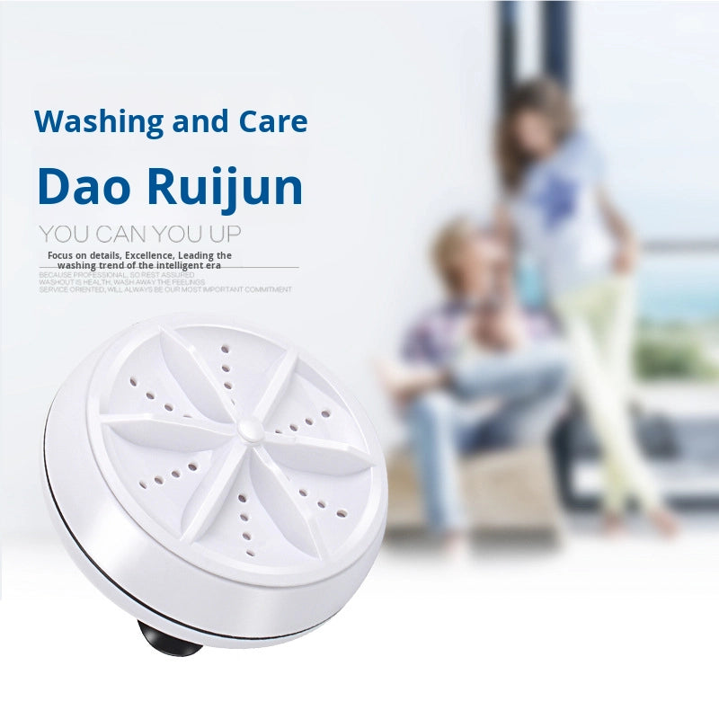 Mini Portable Washing Machine — Compact Laundry Washer for Socks, Underwear & Small Clothes