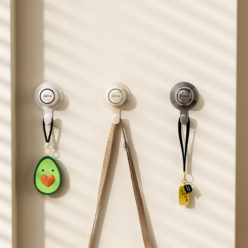 Modern Minimalist Suction Hooks 4 Pcs