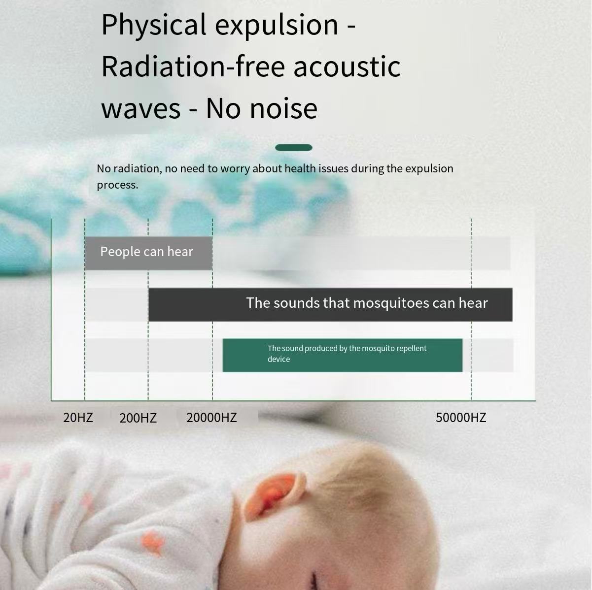 Smart LED Night Ultrasonic Insect Killer & Bug Zapper