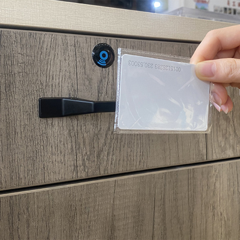 Hidden Push-Open Smart Latch for Wood Furniture