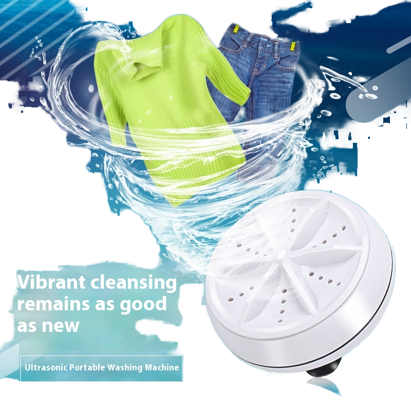 Mini Portable Washing Machine — Compact Laundry Washer for Socks, Underwear & Small Clothes