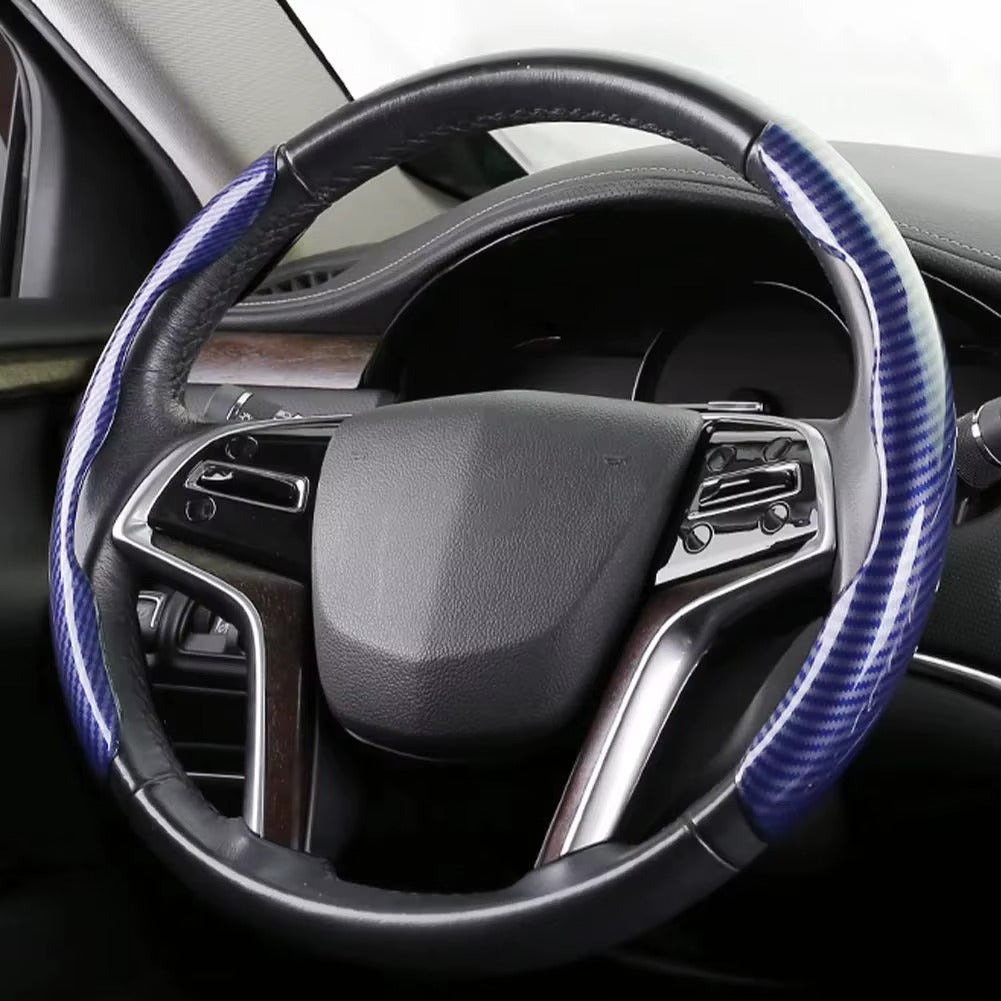 Universal 4-Spoke Non-Slip ABS Steering Wheel Cover — Premium Comfort & Control