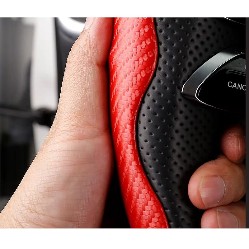 Universal 4-Spoke Non-Slip ABS Steering Wheel Cover — Premium Comfort & Control