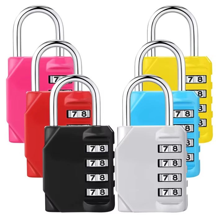 High Quality 4 Digit Combination Padlock (2Pcs)