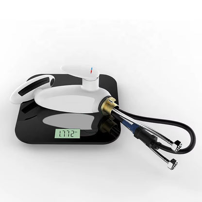 LED Ambient Light Wash Basin Pull Out Lavatory Basin Faucet Bathroom Faucets