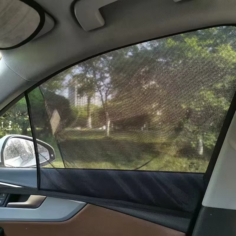 طقم واقي شمس السيارة القابل للطي  (2قطع)