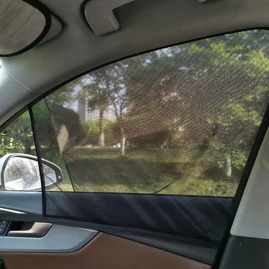 طقم واقي شمس السيارة القابل للطي  (2قطع)